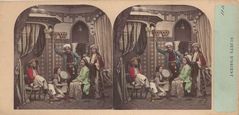 Early French Genre Stereoview
