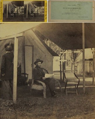GENERAL GRANT: by Anthony #2427 “Lieut. Gen. Grant at his Head Quarter, VA.