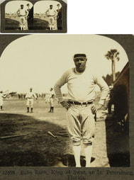 Famous, People, Baseball, BABE RUTH, sports, Babe Ruth, King of Swat, St Petersburg, Florida, Very Rare, Image
